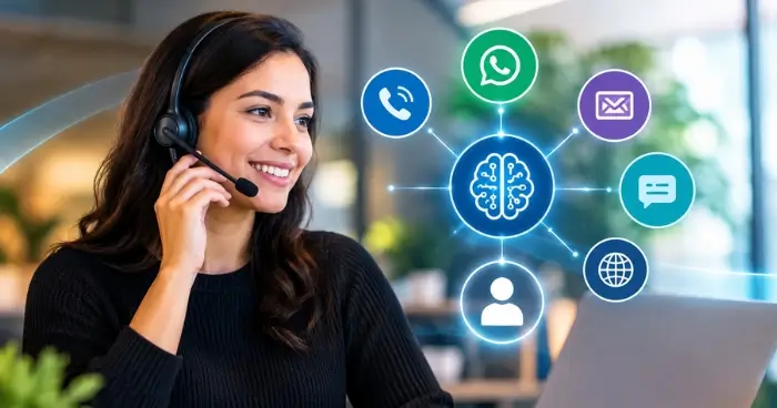 Omnichannel e IA: como integrar canais de atendimento